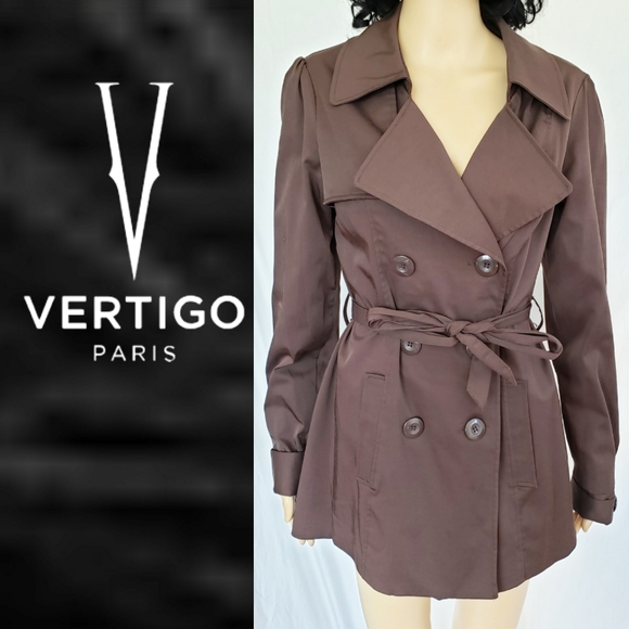 Vertigo Paris Jackets & Blazers - Vertigo Paris Brown Jacket